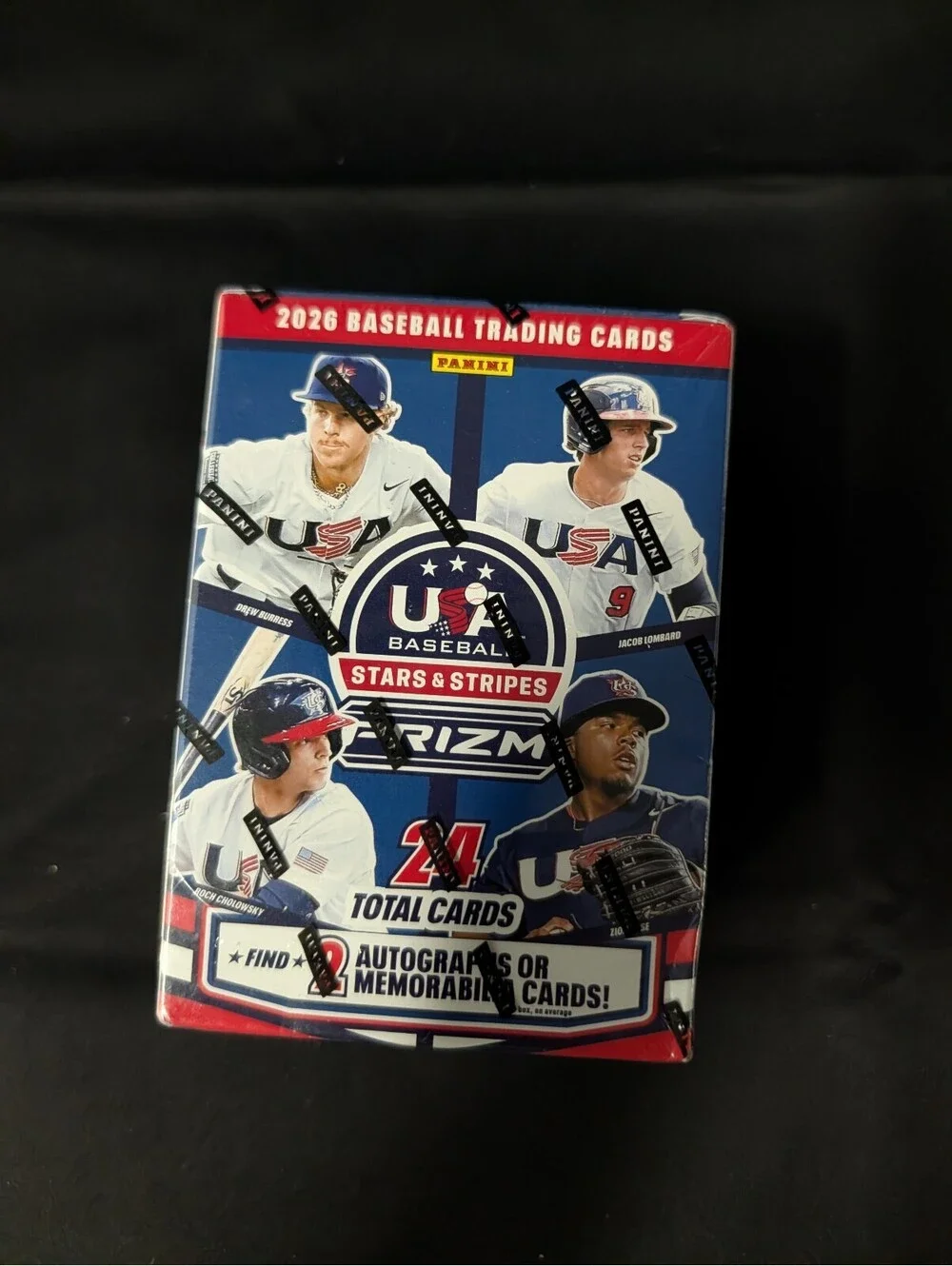 2026 Panini USA Baseball Stars & Stripes Prizm Trading Cards Box